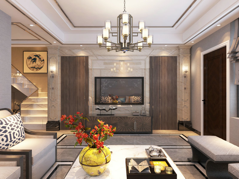 新中式案例展示效果圖